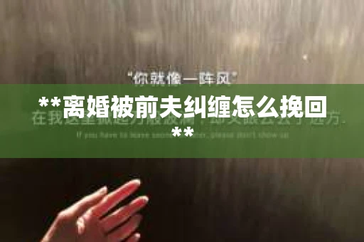 **离婚被前夫纠缠怎么挽回**