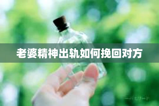 老婆精神出轨如何挽回对方