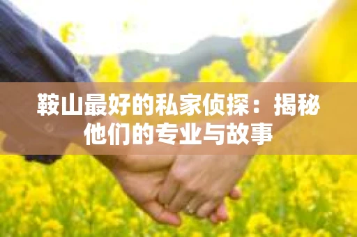 鞍山最好的私家侦探：揭秘他们的专业与故事