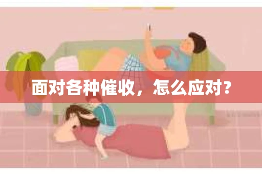 面对各种催收，怎么应对？