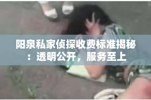 阳泉私家侦探收费标准揭秘：透明公开，服务至上
