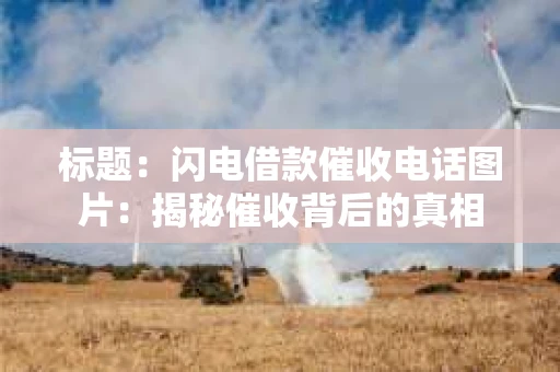 标题：闪电借款催收电话图片：揭秘催收背后的真相
