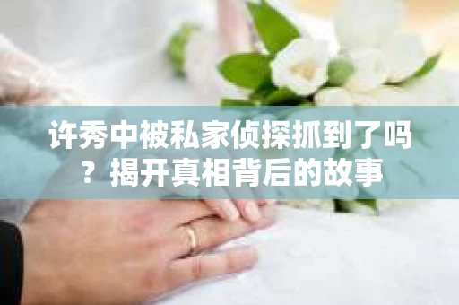 许秀中被私家侦探抓到了吗？揭开真相背后的故事