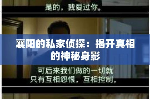 襄阳的私家侦探：揭开真相的神秘身影